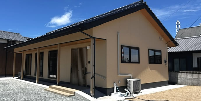 西条市の平屋住宅施工事例